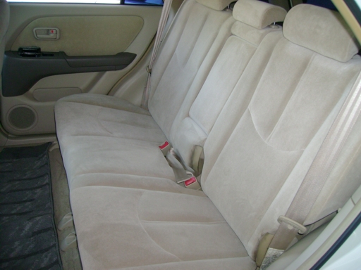 Rear interior